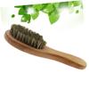 2-Pack Beard Brushes for Men with Wooden Handles and Bristles view 4