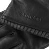 Stetson Greverud Men's Leather Winter Touchscreen Gloves, Black, Size 9 HS view 3