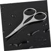 2-Piece Stainless Steel Eyebrow Scissors with Pointed Tips for Precise Trimming view 3