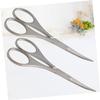 2-Piece Stainless Steel Eyebrow Scissors with Pointed Tips for Precise Trimming view 4