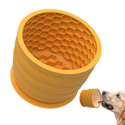 Interactive Dog Lick Bowl, Food-Grade, Dishwasher-Safe