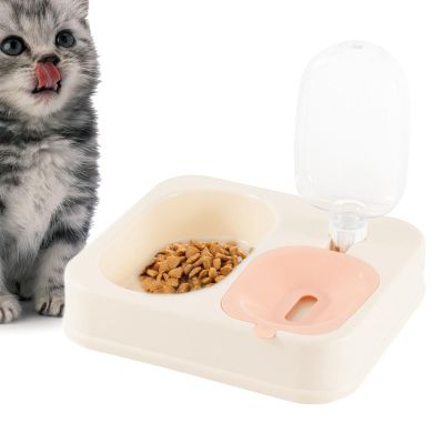 2-in-1 Cat Food and Water Bowl Set