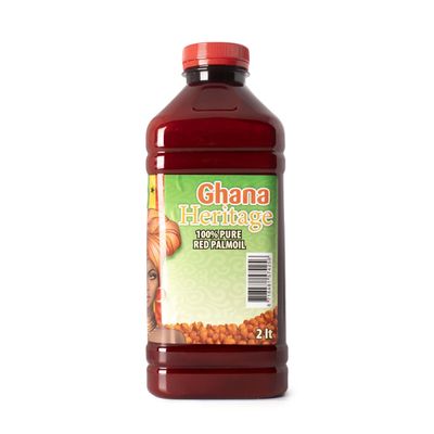 Ghana Heritage 100% Red Palm Oil, 2,000 mL