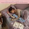 Winter Hot Water Bottle, 2 L, Long Hot Water Bag with Soft Cover view 4