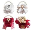 TMTGTS Dog Ring Bearer Wedding Collar XXL Large Ring Box for Dogs with Bow and Pearl Decor, Removable Wedding Collar with Ring Case for Proposal, Engagement and Wedding (12#) view 2