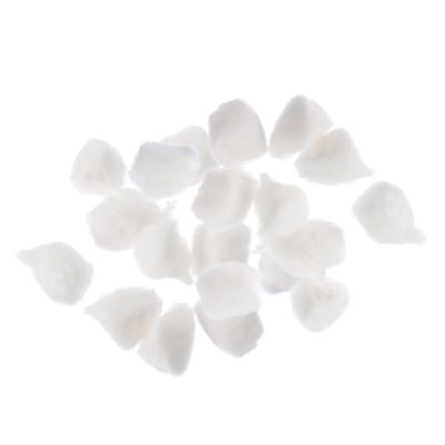 Baluue 12 Bags of White Cotton Balls for Cosmetics and First Aid, Gentle on Skin, for Home and Salon Use
