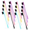 24-Piece Eyebrow Brush and Comb Set with ABS Handles and Nylon Bristles view 1