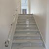 Indoor Stair Railing in Clear Acrylic with Silver Brackets, Available in Lengths from 6.4 to 6.8 m view 1