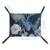 JTKLQBN Hanging Pet Hammock, 42 x 33 cm, Peaceful Countryside Print, Soft Hammock Mat with Adjustable Straps for Cats, Ferrets and Small Dogs view 2