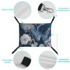 JTKLQBN Hanging Pet Hammock, 42 x 33 cm, Peaceful Countryside Print, Soft Hammock Mat with Adjustable Straps for Cats, Ferrets and Small Dogs view 3