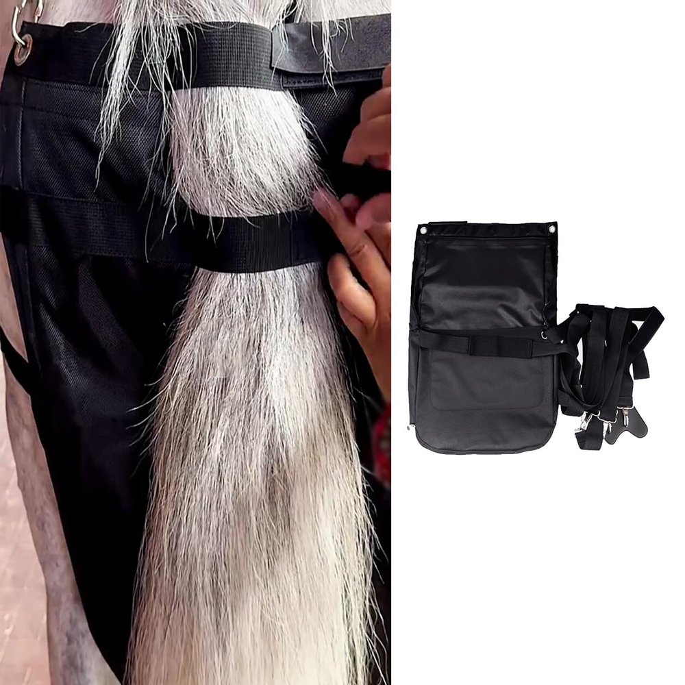 CMYUN Horse Manure Bag, Waterproof, Reusable, Washable, Size M