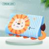 Toddler Pillow, Flat Cotton Pillow for Toddler Beds and Travel view 3