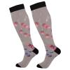 KLL Berry-Pattern Compression Socks, One Size view 1