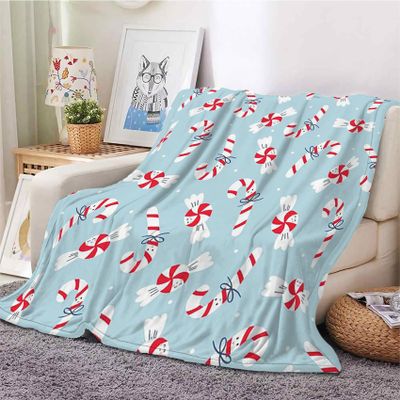 TMMDH Soft Plush Blanket for Kids, 100 x 150 cm, Flannel Fleece Throw for Pets