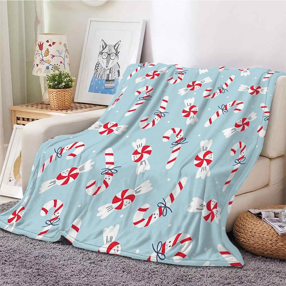 TMMDH Soft Plush Blanket for Kids, 100 x 150 cm, Flannel Fleece Throw for Pets