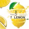 AILKE Organic Lemon Brightening Acne Soap with Olive Oil and Shea Butter, 200 g (3 Pieces) view 3