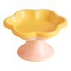Elevated Flower-Shaped Cat Bowl view 1