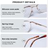 ABETOS Pilot Reading Glasses with Blue Light Filter view 4