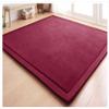 Baby Crawling Mat, Non-Slip, Thick Coral Fleece, Children's Rug, Brown, 60 x 100 cm view 1