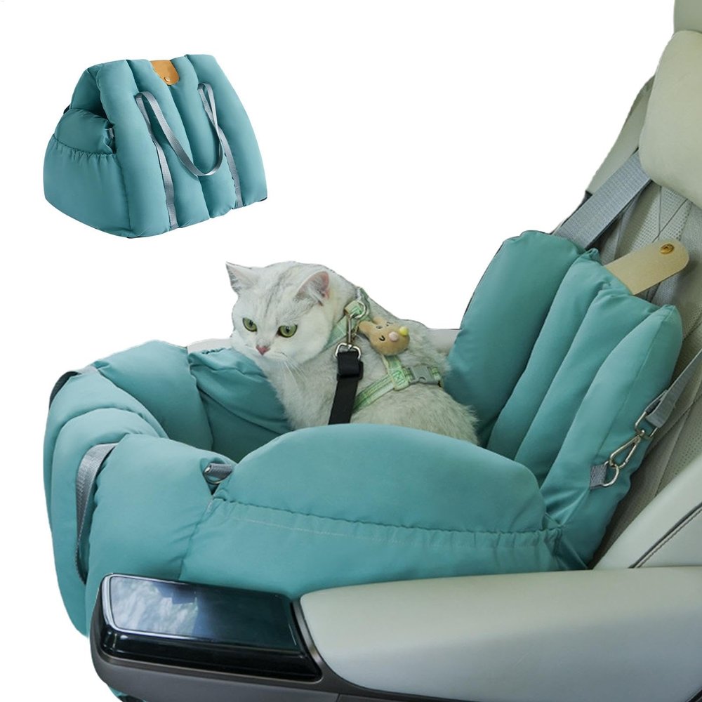 Dog Car Seat for Small Dogs, Portable Booster Seat for Cats
