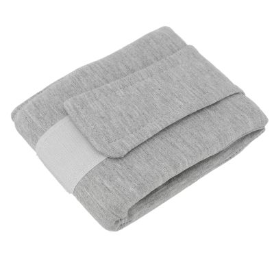 Dog Collar, Gray, Comfortable Cotton Adjustable Collar
