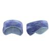 3-Piece Winter Ear Warmer Headbands, Striped Blue view 2