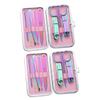 IWOWHERO 2-Piece Stainless Steel Nail Care Set with Clippers and File view 1