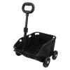 Dog and Cat Stroller, 15.43 Capacity, Foldable Carbon Steel Pet Carrier with Wheels for Small Pets view 3