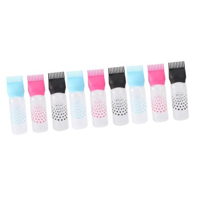IWOWHERO 9-Piece Hair Dye Applicator Bottles with Scales