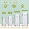 Teenyyou 30-Pack Empty Twist-Up Deodorant Containers, Refillable Plastic Tubes, 30 ml, Clear view 2