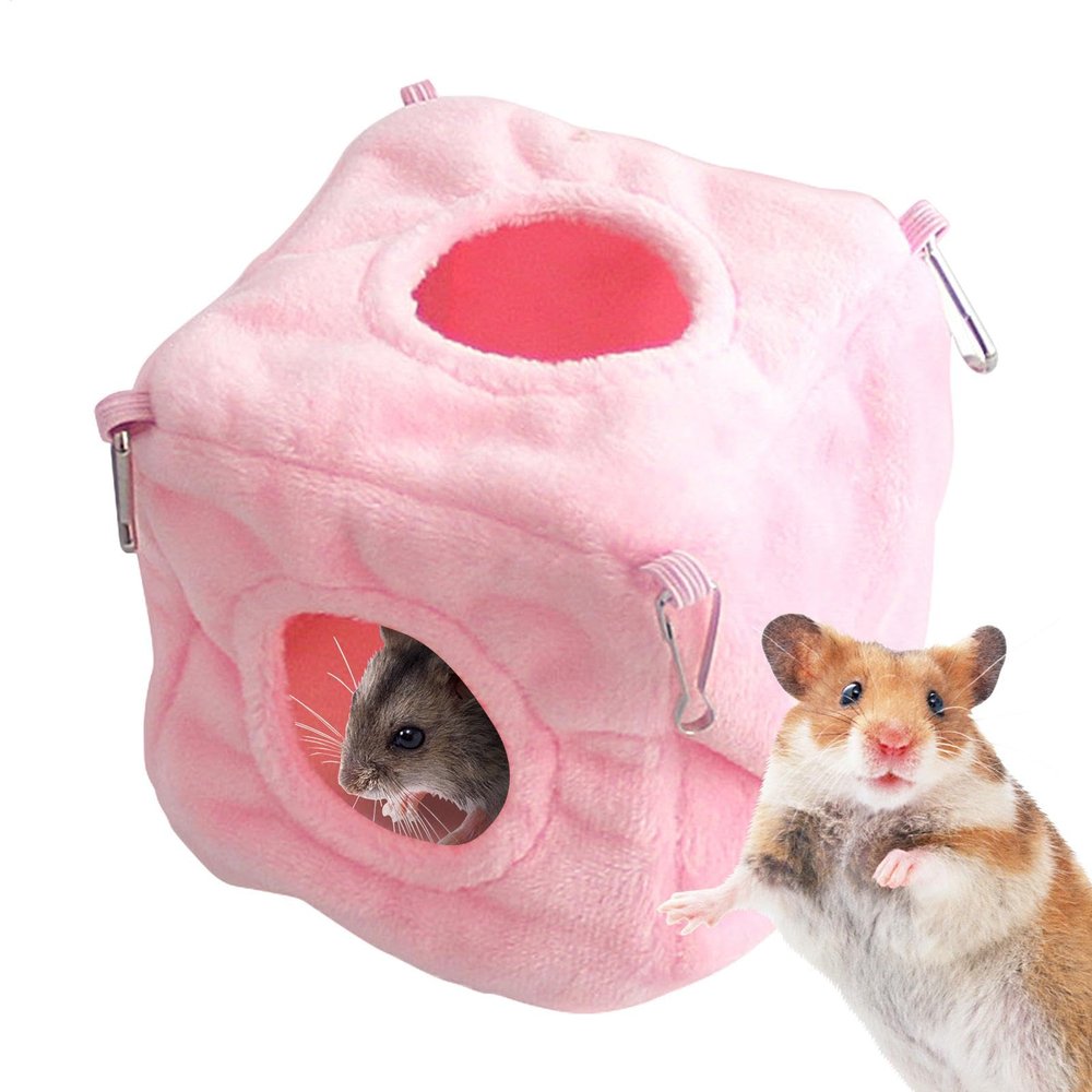 Chinchilla House Warm Small Animal Hammock with Rings