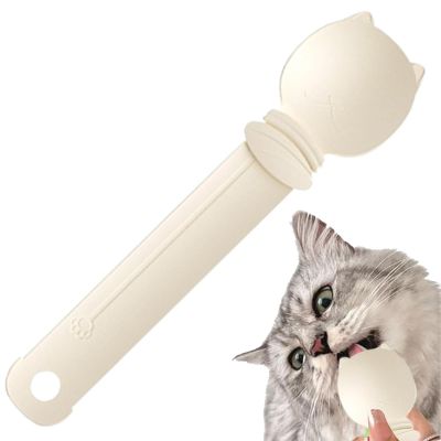 Cat Food Dispenser with Stripes