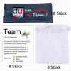 8-Piece Team Gift Set with Felt Sleeves for duplo Chocolate view 2