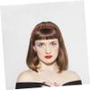 Vintage Leopard Plush Fabric Headband for Autumn Parties view 4