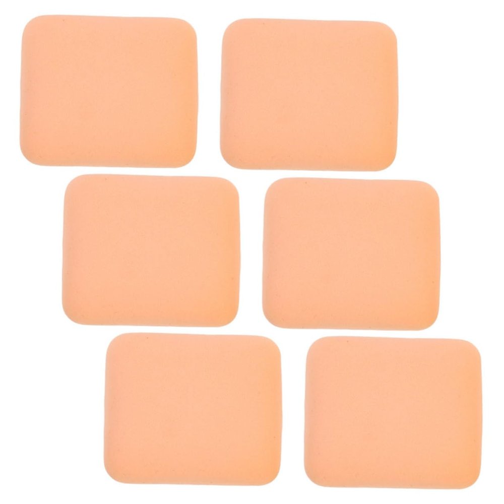 Pack of Rectangular PU Makeup Sponges for Foundation