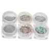 Healeved Halloween Nail Art Glitter, Reflective Diamond Glitter for Nails, 6-Piece Set view 1