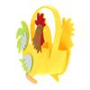 JOINPAYA Nonwoven Fabric Storage Basket with Rooster Design for Kids’ Rooms view 1