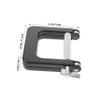 IWOWHERO Metal Toothpaste Tube Squeezer view 2