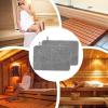 Indoor Sauna Mat with 2 Soft Felt Sauna Cushions view 4