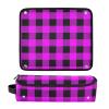 FRODOTGV Plaid Travel Bag for Hot Hair Tools with Heat-Resistant Mat view 3