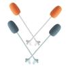 Toyvian 4-Piece Bottle Cleaning Brush Set with Long Handles view 1