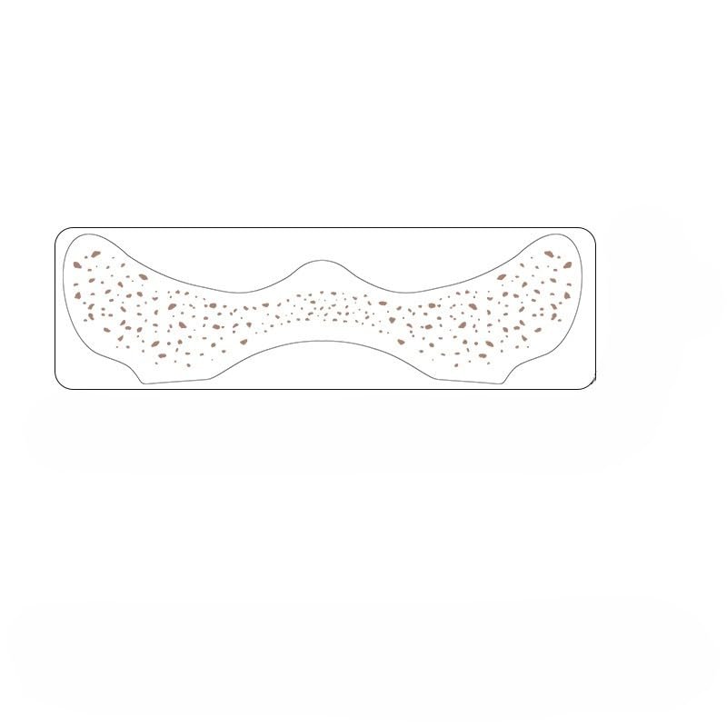 KLDGQ 6-Piece 156 x 50 mm Realistic Freckle Tattoo Stickers, Waterproof, Plant-Based Dyes, Flower Designs