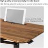 BKEKM Mobile Bedside Table, Height-Adjustable Sit-Stand Laptop Desk Cart with Wheels view 4