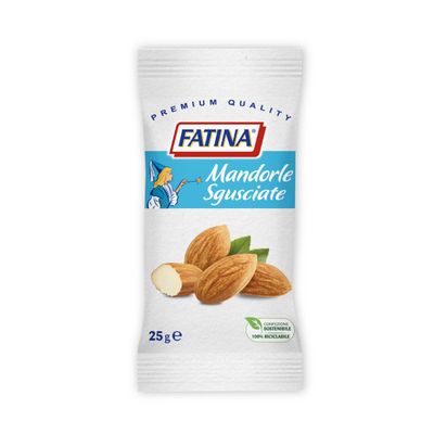 Fatina Shelled Almond Snack Pouches, 26 x 25 g