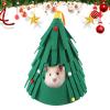 Guinea Pig Christmas Tree House and Hamster Bed view 1