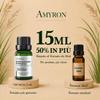 Palmarosa Essential Oil 15 ml AMYRON | Cymbopogon martinii | 100% Pure & Natural | Aromatherapy & Therapeutic Use | Diffuser | Food Grade | Massage | GMO-Free view 4