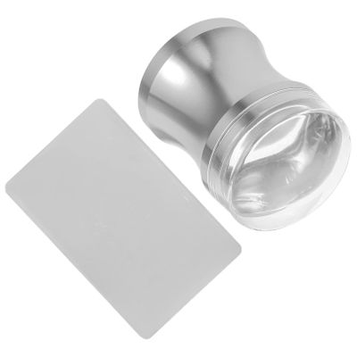 IWOWHERO 5-Piece Nail Art Kit with Silicone Stampers and Nail Plates