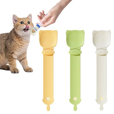 Cat Treat Squeeze Spoon
