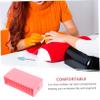 Pink Plastic Nail Tool Holder with 30 Compartments view 3