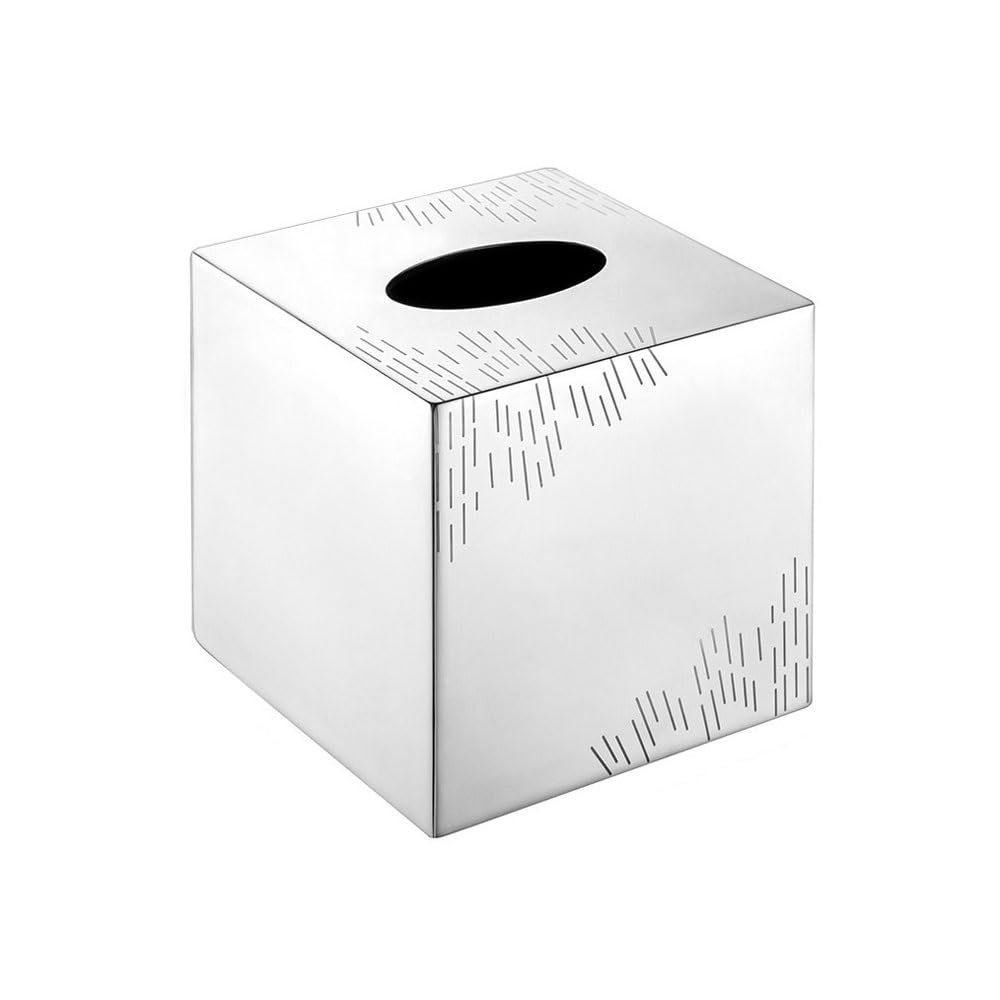 Small Stainless Steel Tissue Box Holder
